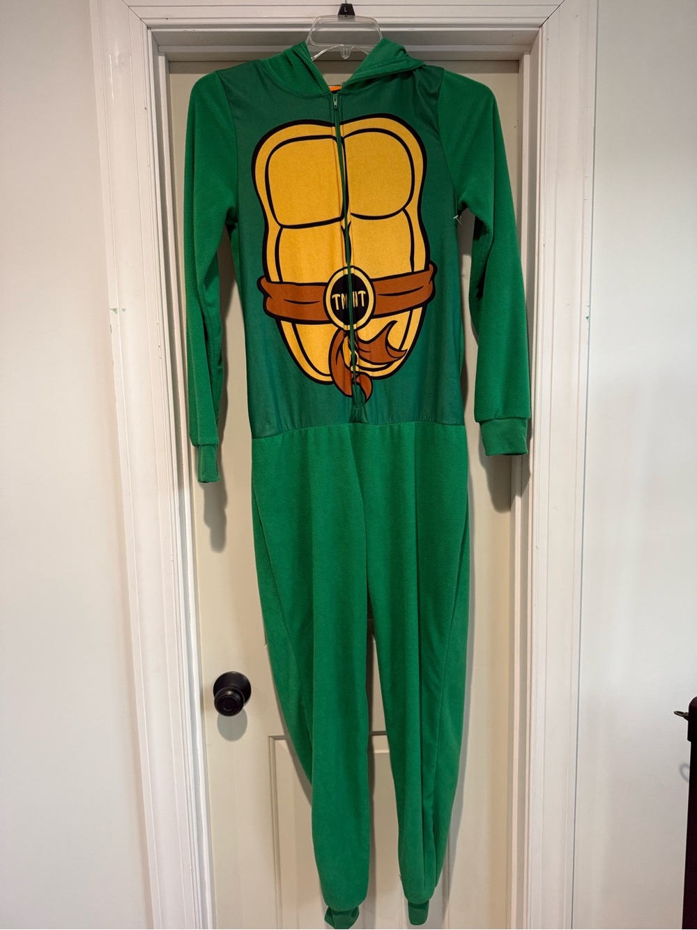 Nickelodeon Green Plush Hooded Jumpsuit